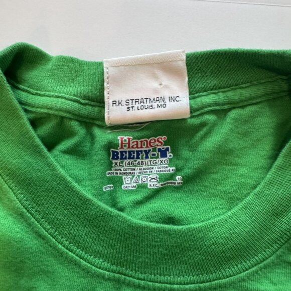 Vintage Y2K Harley Davidson 2011 St Patrick Day Columbus Ohio Green Shirt XL Tee - Picture 5 of 7